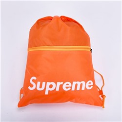 Рюкзак мешок S*uрreme цвет оранжевый арт 1363