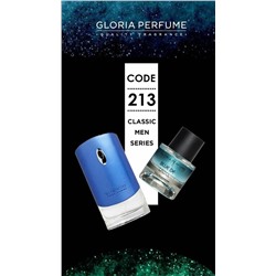 Мини-парфюм 55 мл Gloria Perfume Blue De Label №213 (Givenchy Blue Label)