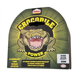 Pattex CROCODILE POWER 20 м Gaffer Tap Tank Tap клейкая лента универсальная клейкая лента клей серебро