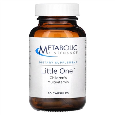 Metabolic Maintenance, Little One, мультивитамины для детей, 90 капсул