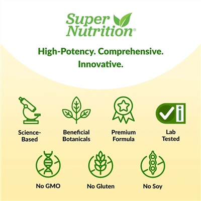 Super Nutrition, Ашваганда, 500 мг, 120 растительных капсул