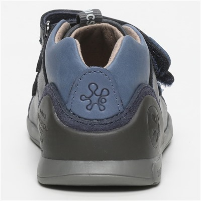 Biomecanics - sneakers - cuero - azul marino y gris