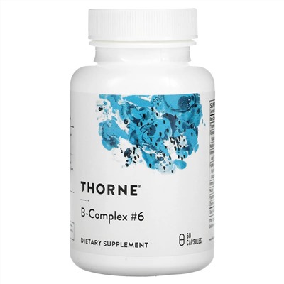 Thorne, B-Complex #6, 60 капсул