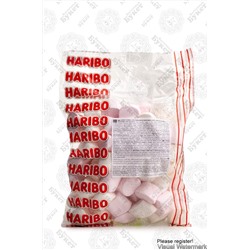 Маршмеллоу "Haribo" 0,5 кг Pink&White 1/10 (пакет)