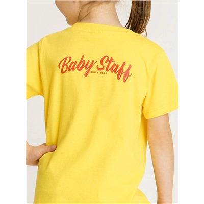 Babystaff Kids Logo T-Shirt - gelb  / Футболка с логотипом Babystaff Kids - желтый