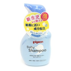 PIGEON Шампунь-пенка Baby Shampoo с керамидами возраст 0+ пенообразователь 350мл /20