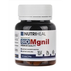 BioMgnil vegetable HPMC caps / БиоМагнил растит.капс. /NUTRIHEAL