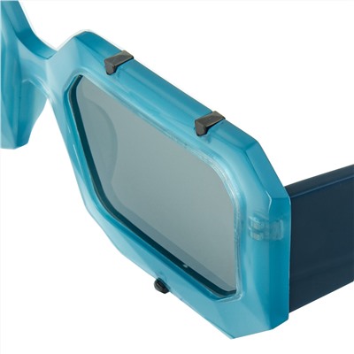 Markus Lupfer - gafas de sol para mujer - azul - lentes: azul - UV: categoría 1