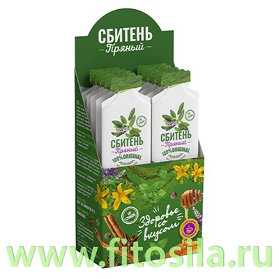 Сбитень медовый "Пряный"(Травяной), 10 стиков по 25 г, в инд. уп. "Алтайский нектар"