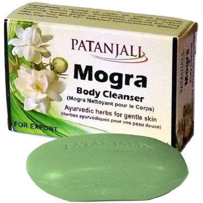 Мыло Могра Патанджали противовоспалительное Mogra Body Cleanser Patanjali 75 гр.