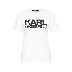 KARL LAGERFELD - Футболка с принтом - белый