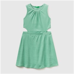 Kleid - Baumwolle - hellgrün