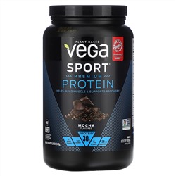 Vega, Sport Performance, протеиновый порошок, вкус мокко, 812 г (28,6 унции)