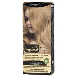 HAIR Happiness Стойкая крем-краска для волос №9.32 Светлый бежевый блондин