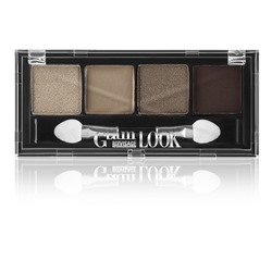 Тени Glam Look 4-х цветные тон 8 Ореховый тауп