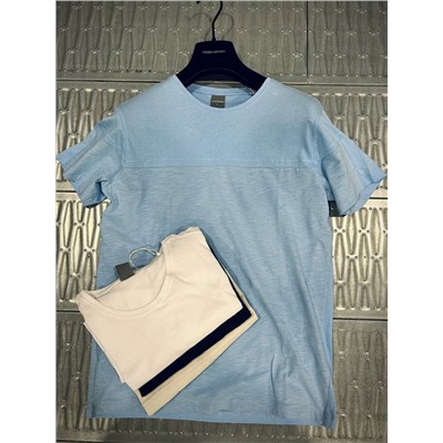 Primo Emporio  футболка Синий: S/L/XL/2-3-4-5XL Бежевый: XL/2-3-4-5XL Белый: L/XL/2-3-4-5XL