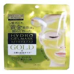 UTENA PREMIUM PURESA Гидрогелевая маска для лица с косметическими маслами и золотом МУ 25 гр