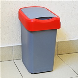 Контейнер для мусора 10л "Smart Bin", красный