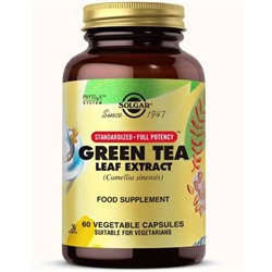 Solgar Green Tea Leaf Extract 60 Kapsül