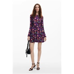 Mini floral dress M. Christian Lacroix