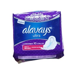 Прокладки гигиенические Alavays Ultra 10шт