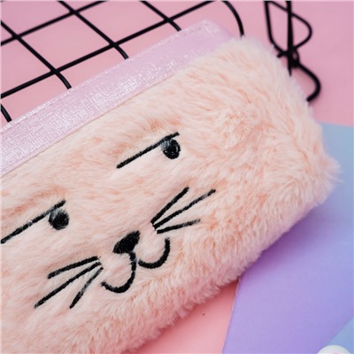 Пенал "Plush cat", pink