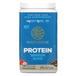 Sunwarrior, Warrior Blend Protein, смесь мокко, 750 г (1,65 фунта)