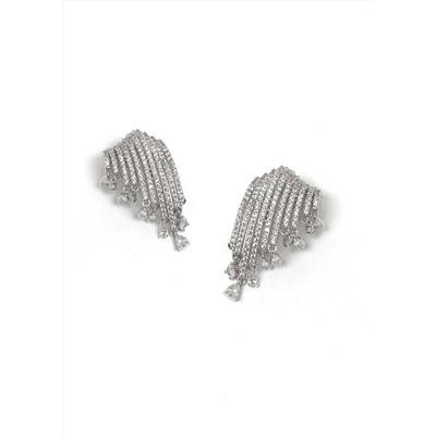 CRYSTAL CASCADE EARRINGS