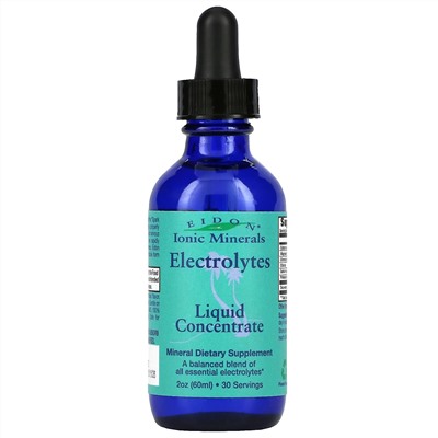 Eidon Ionic Minerals, Electrolytes, Liquid Concentrate, 2 fl. oz. (60 ml.)