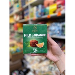 Молочный шоколад с апельсином O'ZERA
 Масса 90гр