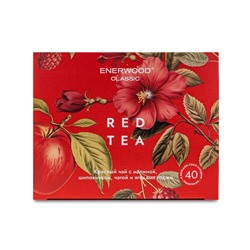 Красный чай с малиной и шиповником