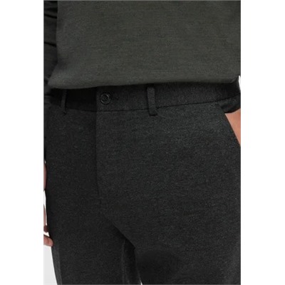 Selected Homme - TROUSERS WOVEN - брюки из ткани - темно-серый в крапинку