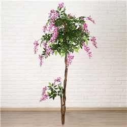Дерево искусственное "Глициния витая" 160 см d цветка 3,5 см