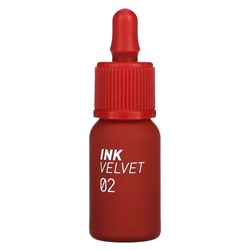 Peripera, Ink Velvet Lip Tint, 02 Celeb Deep Rose, 0.14 oz (4 g)