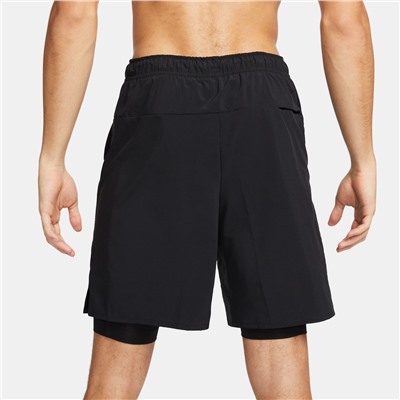 Bermudas Unlimited - Dri-Fit - fitness - negro