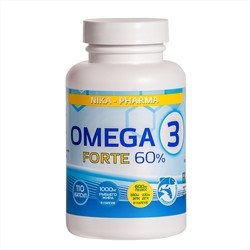 NIKA-PHARMA Omega-3 Forte  60% № 110