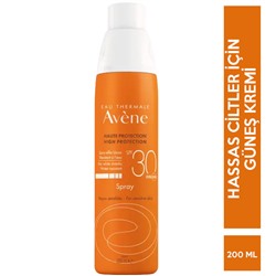 Avene Sunscreen Spray Spf 30 200 ML