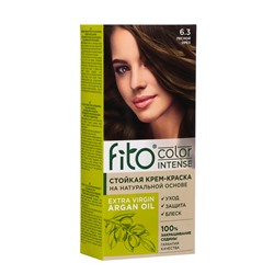 Стойкая крем-краска для волос Fito color intense тон 6.3 лесной орех, 115 мл