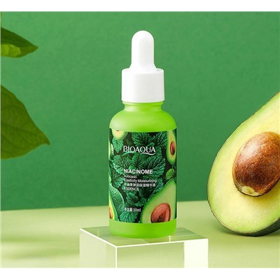 Sale! Bioaqua, Увлажняющая, восстанавливающая сыворотка для лица с экстрактом авокадо, 30 мл.