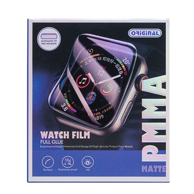 Защитная пленка TPU Polymer nano для "Apple Watch 41 mm" матовое (black)