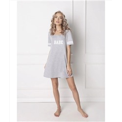 Женская трикотажная сорочка Babe Grey серый, Aruelle Литва