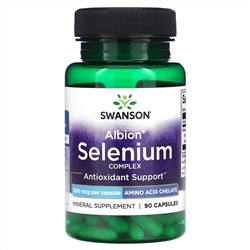 Swanson, Albion Selenium Complex, 200 мкг, 90 капсул