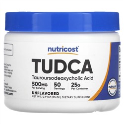 Nutricost, TUDCA, без добавок, 25 г (0,9 унции)