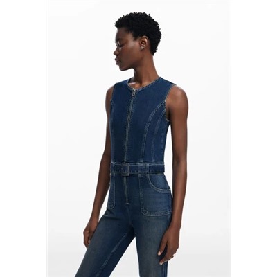 Denim jumpsuit