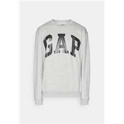 GAP - LOGO CREW - толстовка - светло-серый в крапинку