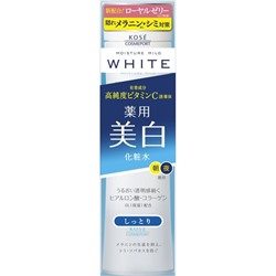 KOSE MOISTURE MILD WHITE Lotion М Отбеливающий лосьон против пигментных пятен, бут с дозат 180 мл