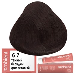 Крем-краска для волос AMBIENT 6.7, Tefia