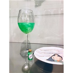 Шиммер для напитков - Green Apple (светло зеленый)