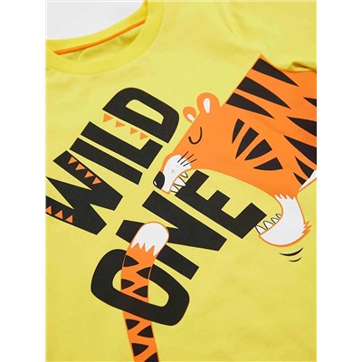 Denokids Wild One комплект футболки и шорт для мальчика