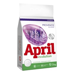 April Стиральный порошок Evolution provence Автомат 3кг